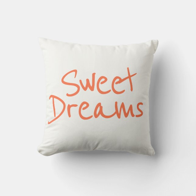 Coussin Sweet Dreams lance l'oreiller (Recto)