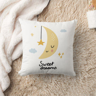 Coussin Sweet Dreams Moon & Stars