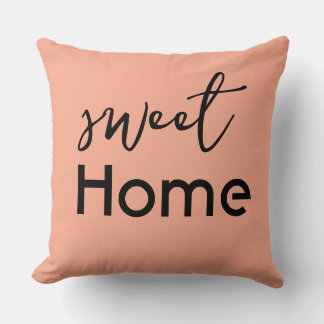 Coussin Sweet Home – Cozy Decorative Pillow