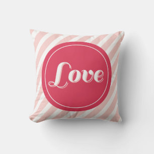 Coussin Sweet Love & Red Hearts Valentine's Day Cushion