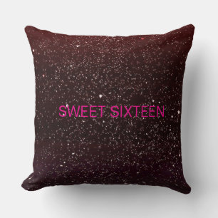 Coussin sweet sixteen Parties scintillant - Éclair