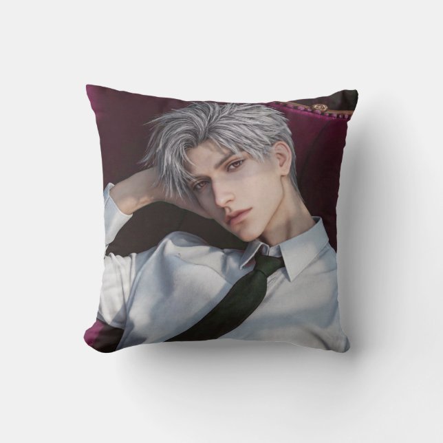 Coussin Sylus Après le travail, l'amour et l'espace profon (Recto)