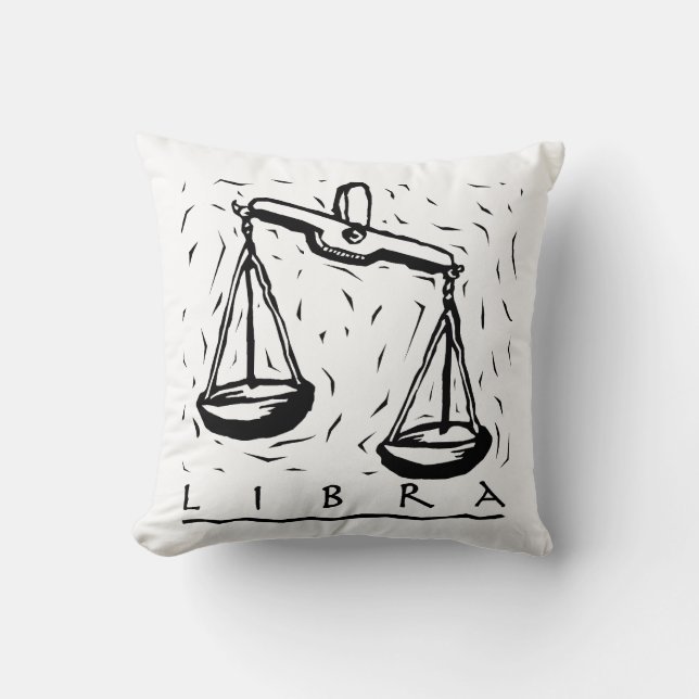 Coussin Symbole astrologique du zodiaque de l'année de l'a (Recto)