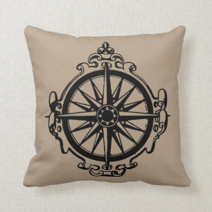 Coussin Symbole : Boussole