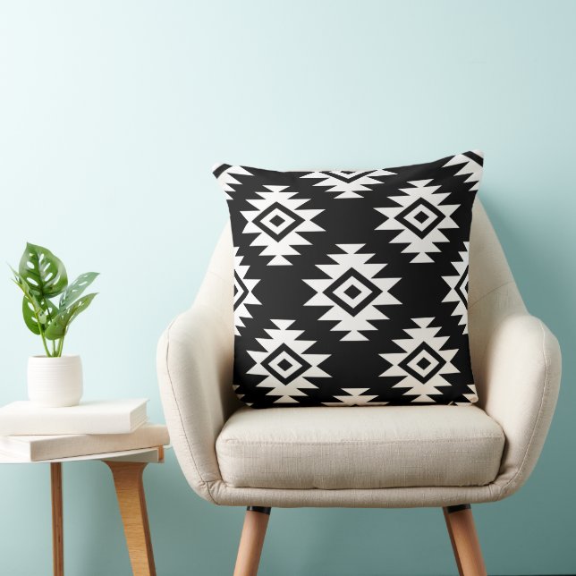 Coussin Symbole BW Aztec 2Way Big Motif (Chaise)
