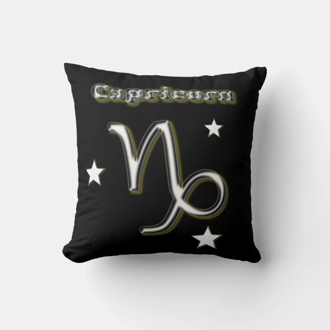 Coussin Symbole Capricorne (Recto)