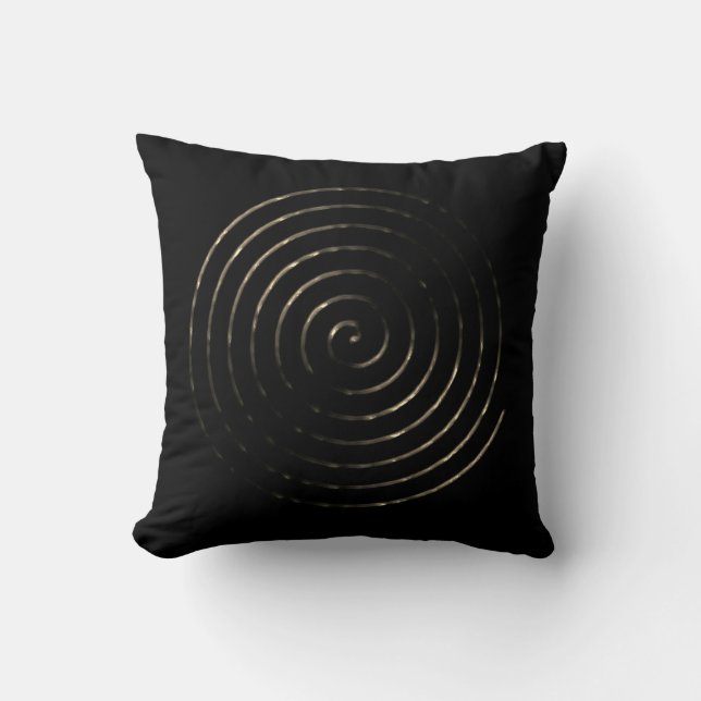 Coussin Symbole celtique de la spirale (Recto)