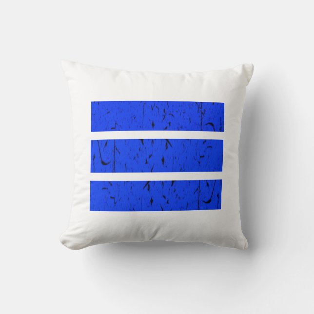 Coussin Symbole cool 3 lignes | Uniformité et harmonie col (Recto)