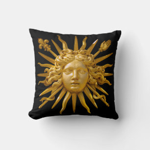 Coussin Symbole de Louis XIV le Roi Soleil