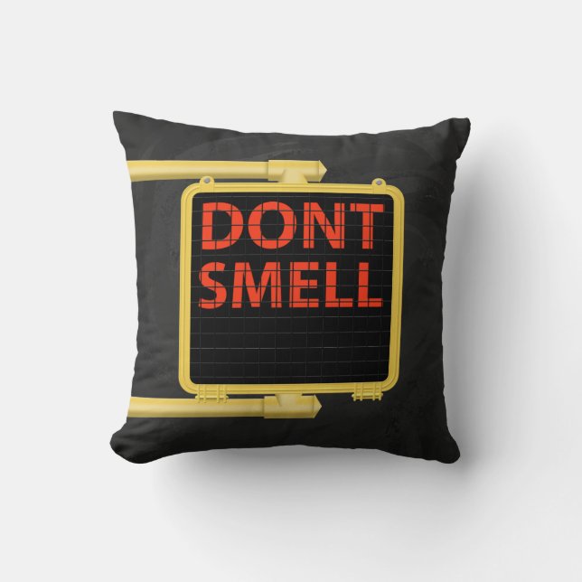 Coussin SYMBOLE DE MARCHÉ DE New York Odeur (Recto)