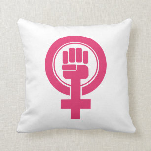 Coussin Symbole de résistance des femmes