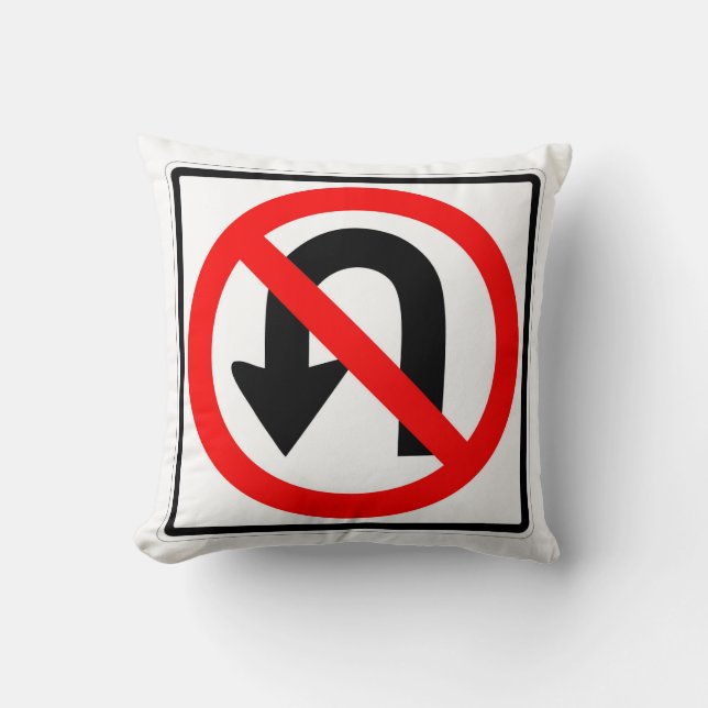 Coussin Symbole de tournage classique no U (Recto)