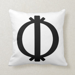 Coussin Symbole de Wawa aba de dureté et de résilience