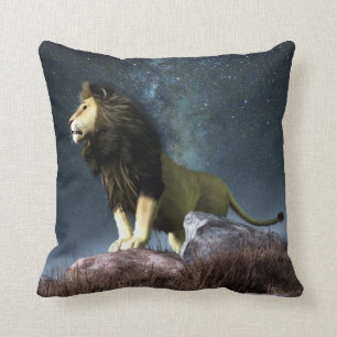 Coussin Symbole de zodiaque de Lion