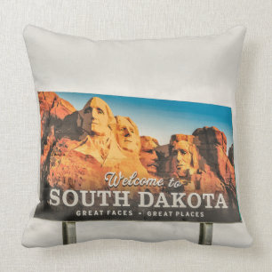 Coussin SYMBOLE DU Dakota DU Sud