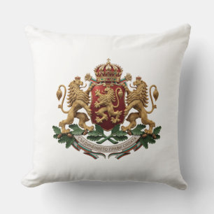 Coussin symbole emblème armoiries blason drapeau national