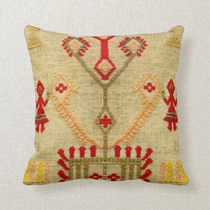 Coussin symbole ethnique traditionnel de Grec de motif de