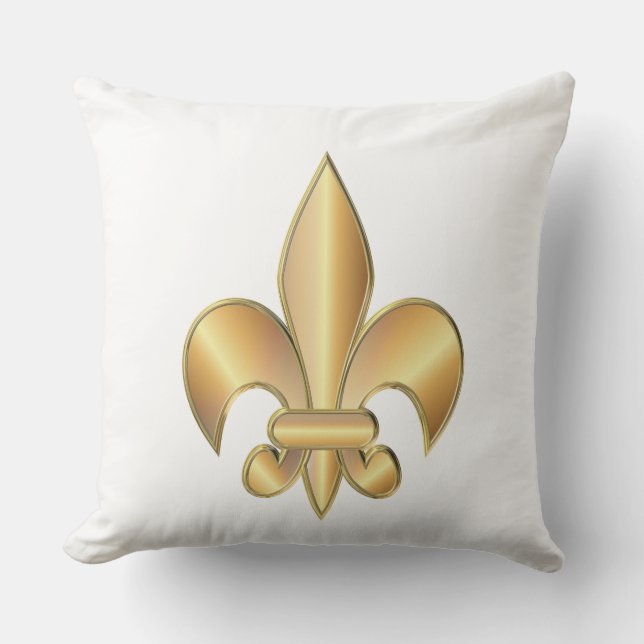 Coussin symbole Fleur de Lis (Recto)
