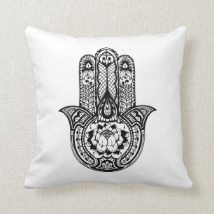 Coussin Symbole inspiré de Hamsa