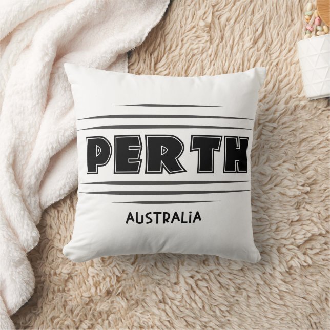 Coussin Symbole Perth Australia City (Couverture)