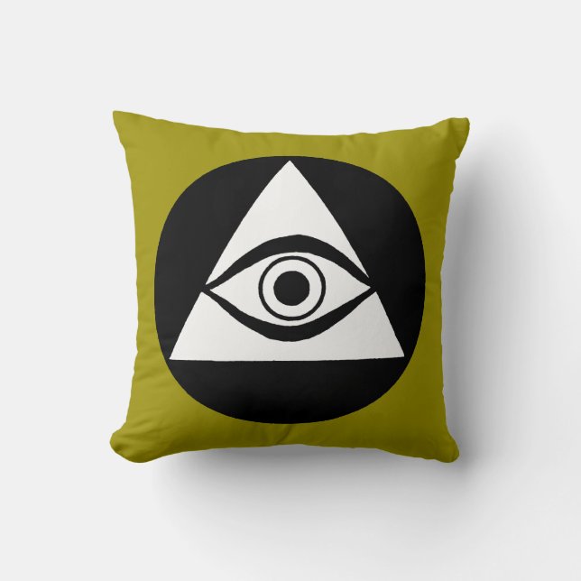 Coussin Symbole : Tout l'oeil voyant (Recto)