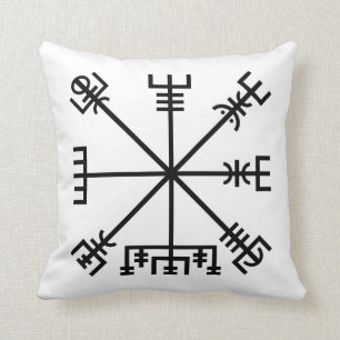 Coussin Symbole Viking Vegvisir