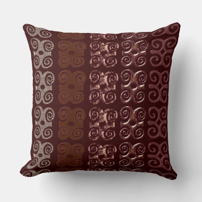 Coussin Symboles Coussin-Africains de jet décoratif de (Recto)