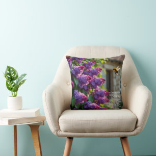 Coussin Symbolisme du lilas