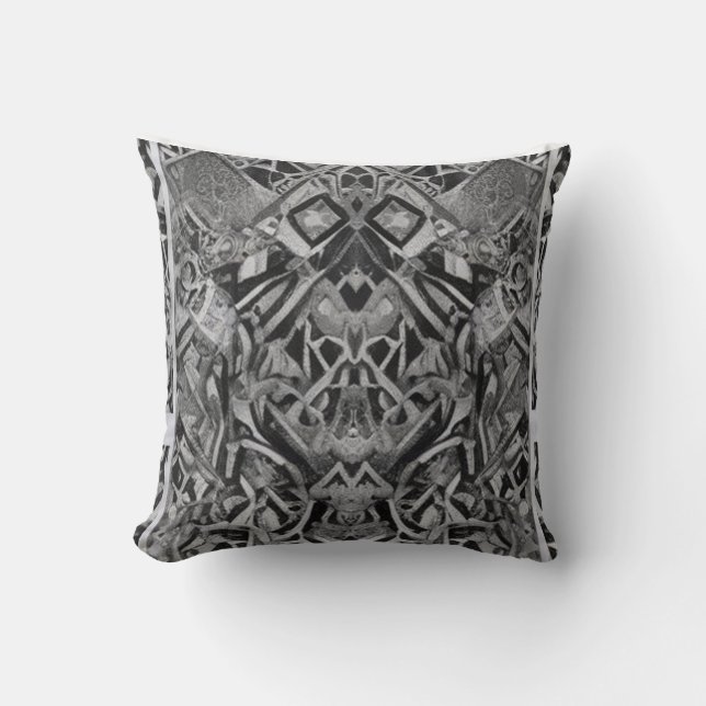 Coussin Symétrie dans les ombres (Recto)