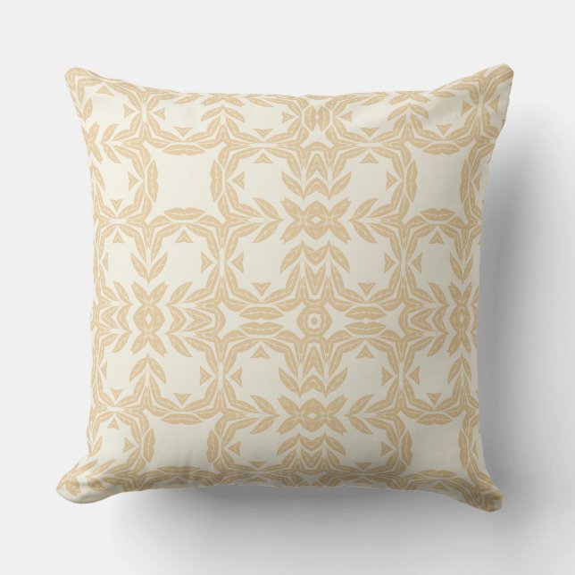 Coussin Symétrie dorée  (Recto)