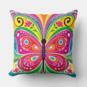 Coussin Symétrie papillon parfaite