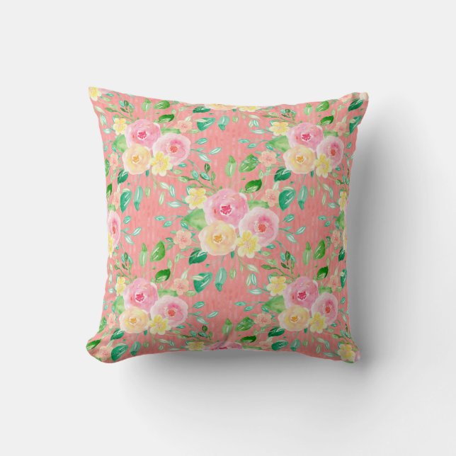 Coussin Symphonie de la nature (Recto)