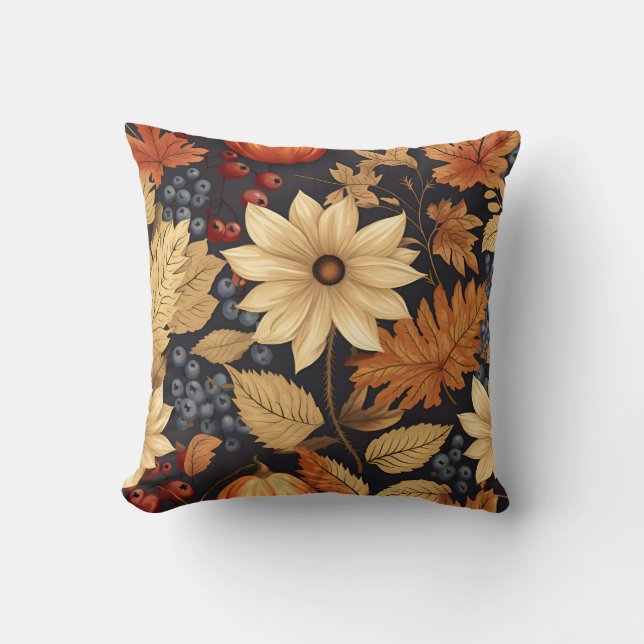 Coussin Symphonie florale de Harvest (Recto)