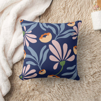 Coussin Symphonie florale vibrante