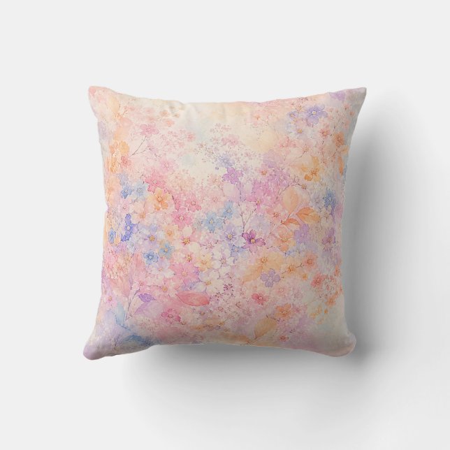 Coussin Symphonie secrète des fleurs (Verso)