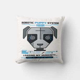Coussin Système de chiot robotique Erreur 404 Chien cybern