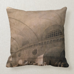 Coussin T31459 une scène de prison, 1794 (stylo et encre,
