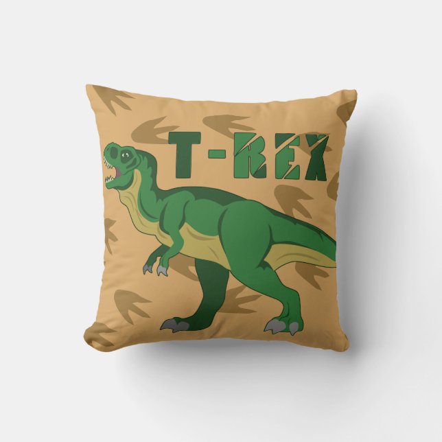 Coussin T-Rex (Recto)