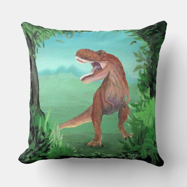 Coussin T-Rex Dinosaur (Recto)