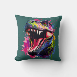 Coussin T-Rex éblouissant