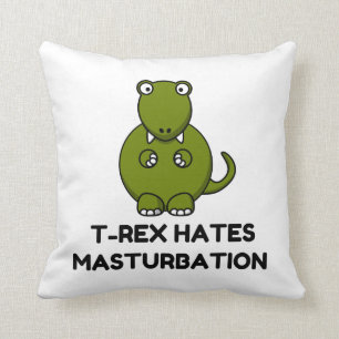 Coussin T Rex Masturbation