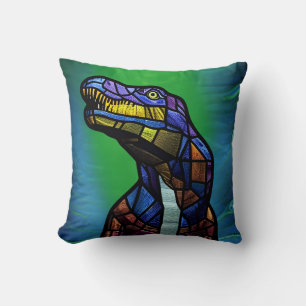 Coussin T-Rex Roi Des Dinosaures