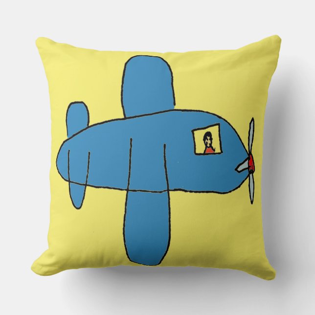 Coussin T-Shirt Airbeep Colorisé (Recto)