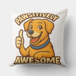 Coussin T-Shirt Amoureux des chiens - Joli chiot