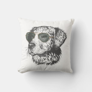 Coussin T-shirt cool Shades Dog