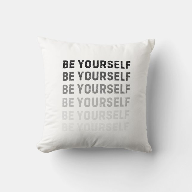Coussin T-shirt d'amour propre  (Recto)