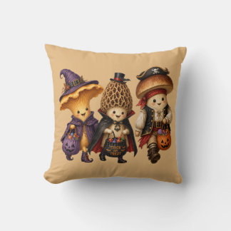 Coussin T-shirt Fungi Trio Halloween