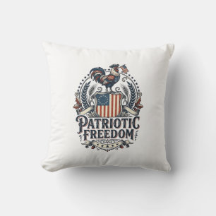 Coussin T-shirt graphique vectoriel de gardien de poulet p