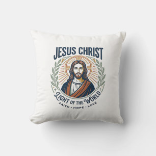 Coussin T-Shirt Jésus Mode Féminine Valeurs Inspiration