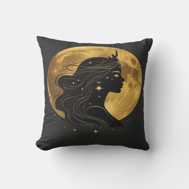 Coussin T-shirt Moonlight Queen (Recto)